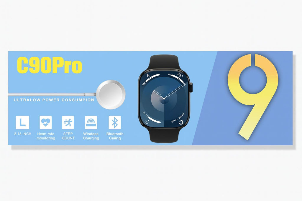 C90 Pro – La Montre Connectée Nouvelle Génération : Élégance, Performance et Autonomie Inégalée